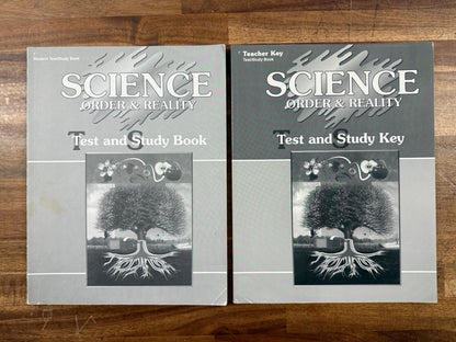 Abeka Science Order & Reality 2nd Ed Grade 7 SET (VG)