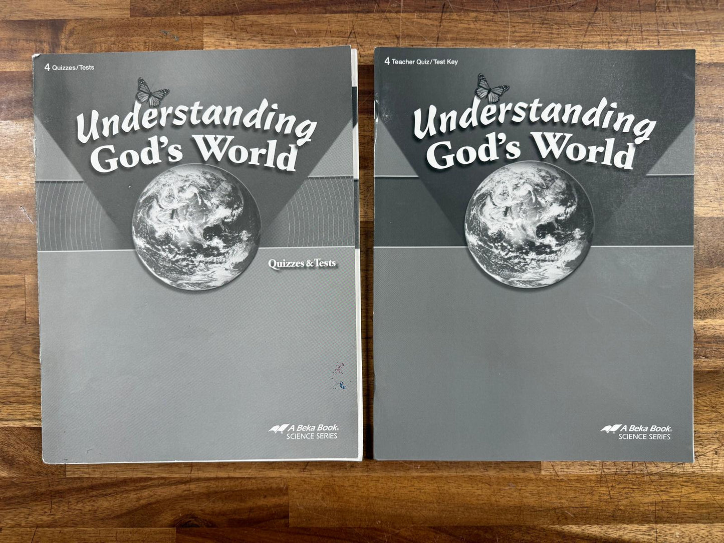 Abeka Understanding God's World 4th Ed Gr 4 SET of 3 (Good)
