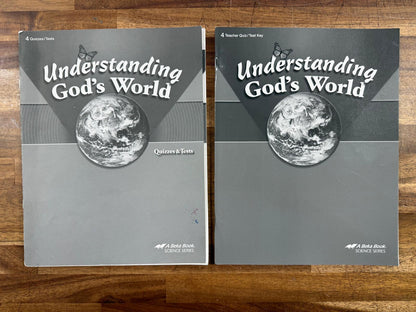 Abeka Understanding God's World 4th Ed Gr 4 SET of 3 (Good)