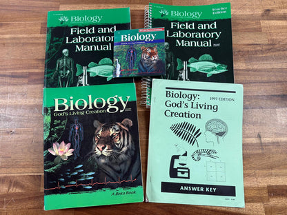 Abeka Biology 2nd Ed Gr 10 Text Lab Student Teacher SET (VG)