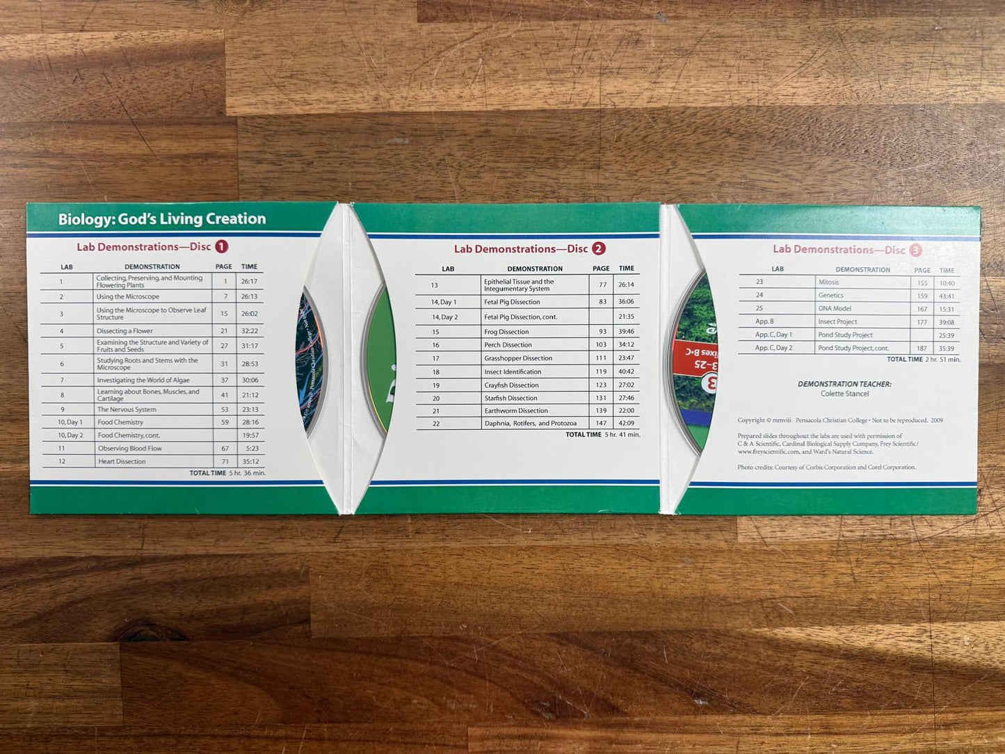 Abeka Biology 2nd Ed Gr 10 Text Lab Student Teacher SET (VG)