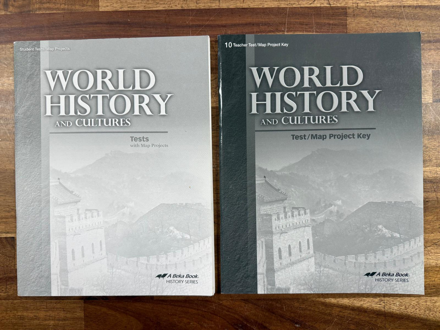 Abeka World History & Cultures 3rd Ed Set of 5 (Very Good)