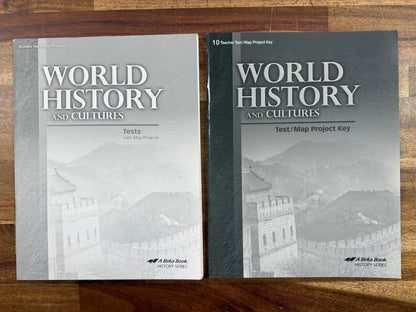 Abeka World History & Cultures 3rd Ed Set of 5 (Very Good)
