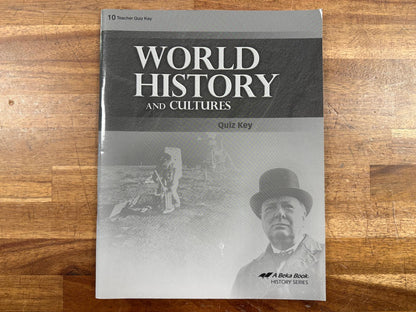 Abeka World History & Cultures 3rd Ed Set of 5 (Very Good)