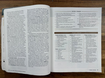 Abeka World History & Cultures 3rd Ed Gr 10 Student Text (Good)