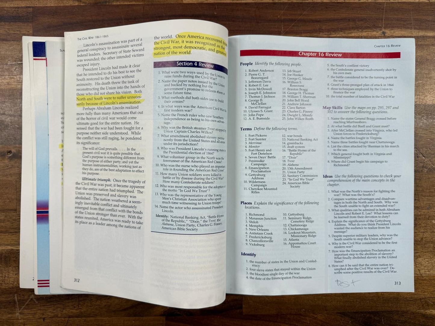 Abeka US History Heritage of Freedom 2nd Ed Gr 11 Text (Fair)