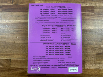 Easy Grammar 6 Teacher Edition - Wanda Philips (VG)