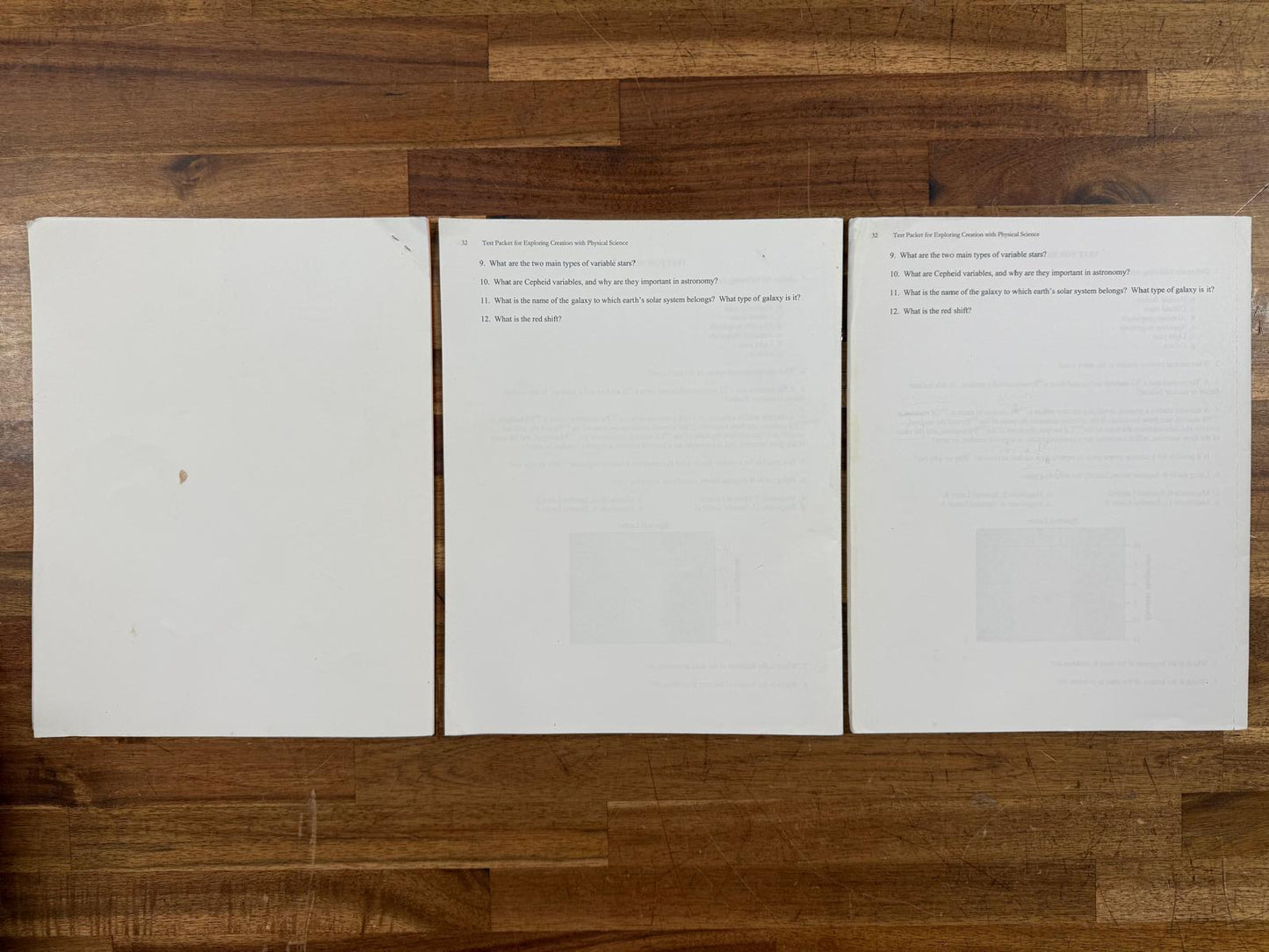 Exploring Creation w Physical Science 2nd Ed SET of 5 (VG)