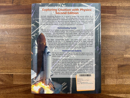 Exploring Creation w Physics 2nd Ed Student Textbook (HC, VG)