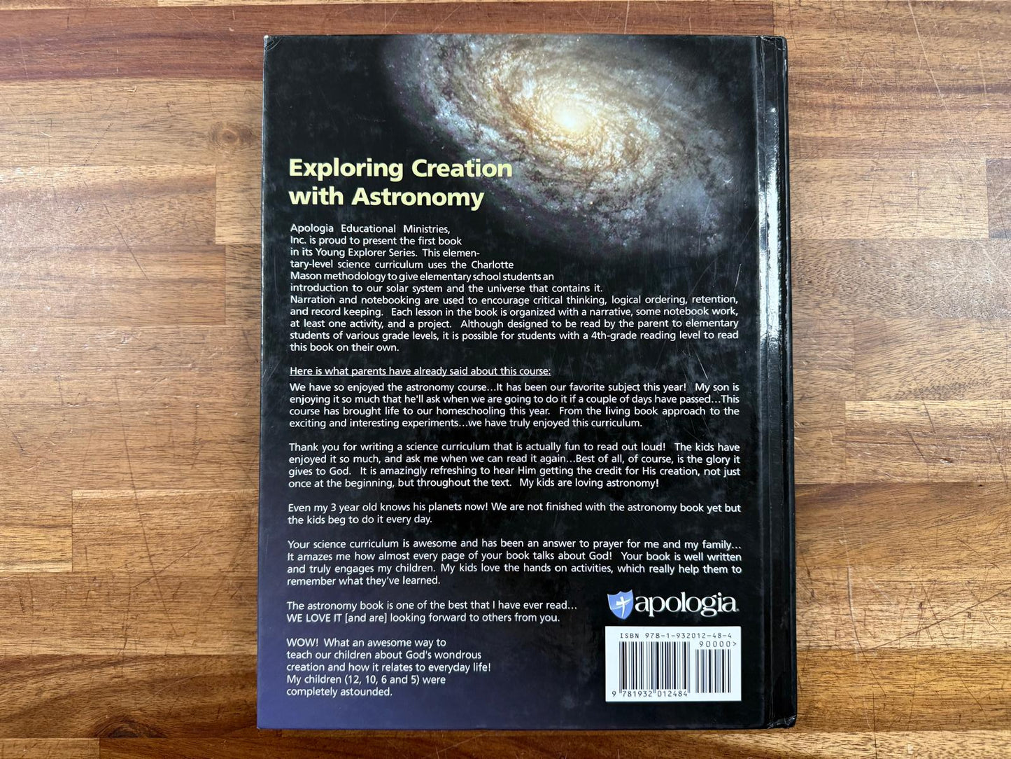 Exploring Creation w Astronomy: Young Explorer (HC, VG)