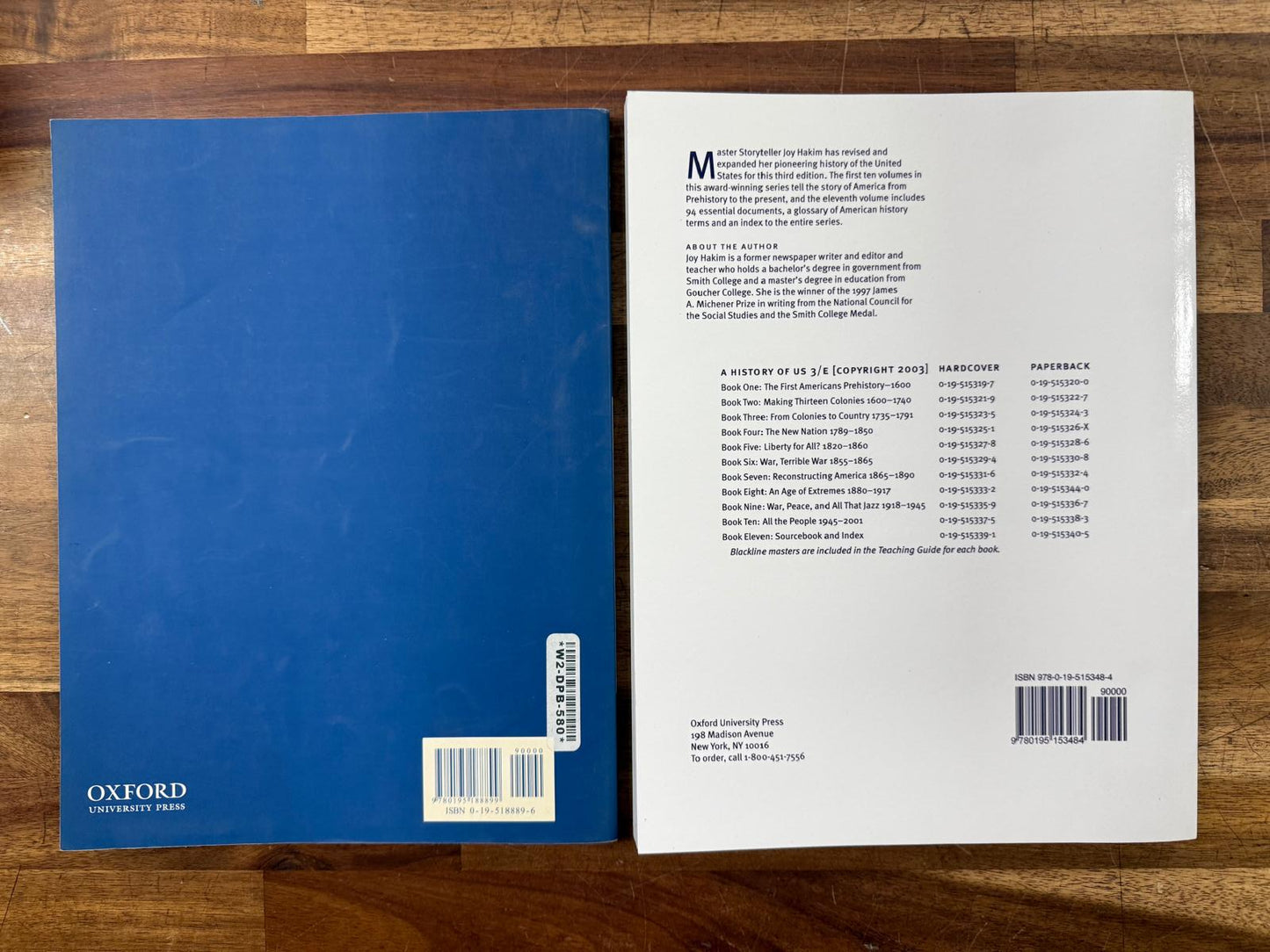 A History of US SET Books, Assessment + Guide (Good)