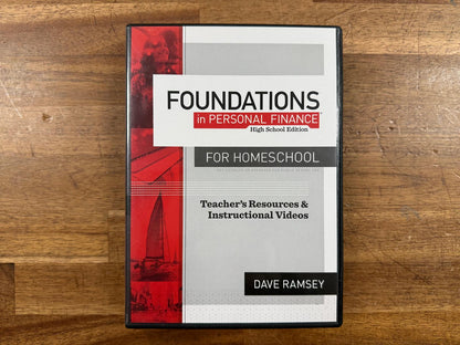 Foundations in Personal Finance Homeschool High School Ed