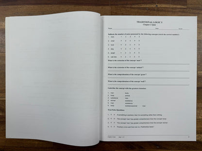 MP Traditional Logic I 2nd Ed SET Text Workbook Tests & Key