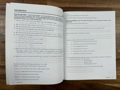 MP Traditional Logic I 2nd Ed SET Text Workbook Tests & Key