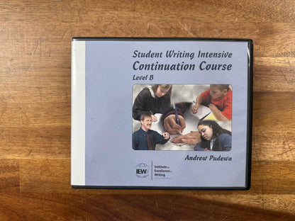 IEW Student Writing Intensive Continuation Course Level B