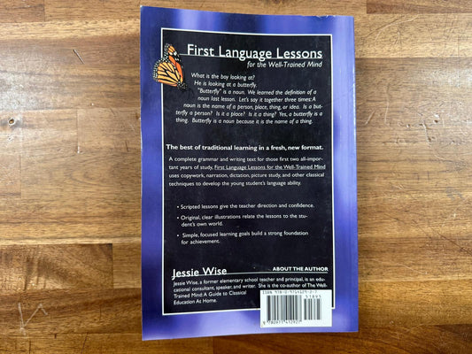First Language Lessons for the Well-Trained Mind Lvls 1 & 2