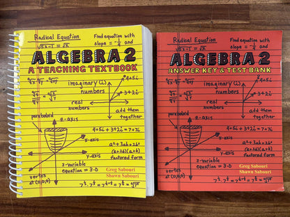 Teaching Textbook Algebra 2 w Answer Key & Test Bank (Good)