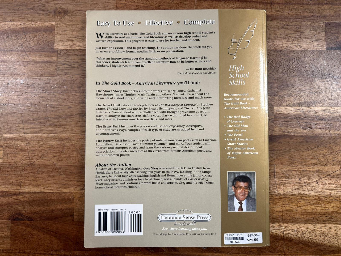 Learning Language Arts Through Literature Gold Book (Good)