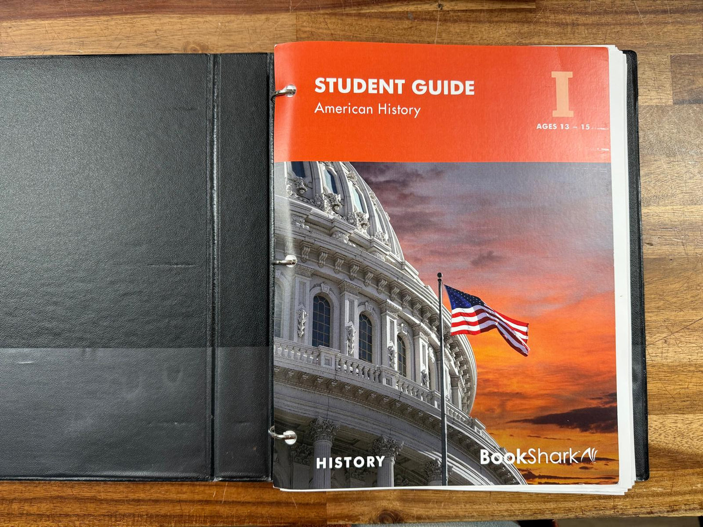 BookShark American History I Student Guide Ages 13-15 (VG)