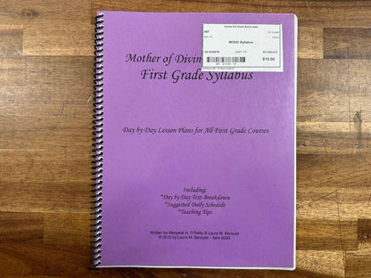 Mother of Divine Grace School 1st Grade Syllabus 2010 (VG)