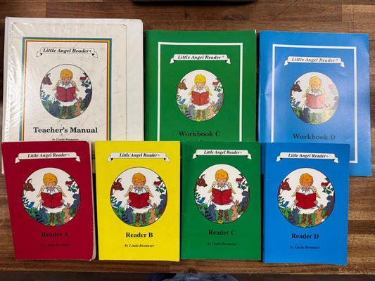 Little Angel Reader Teacher Manual A-D Readers Workbooks