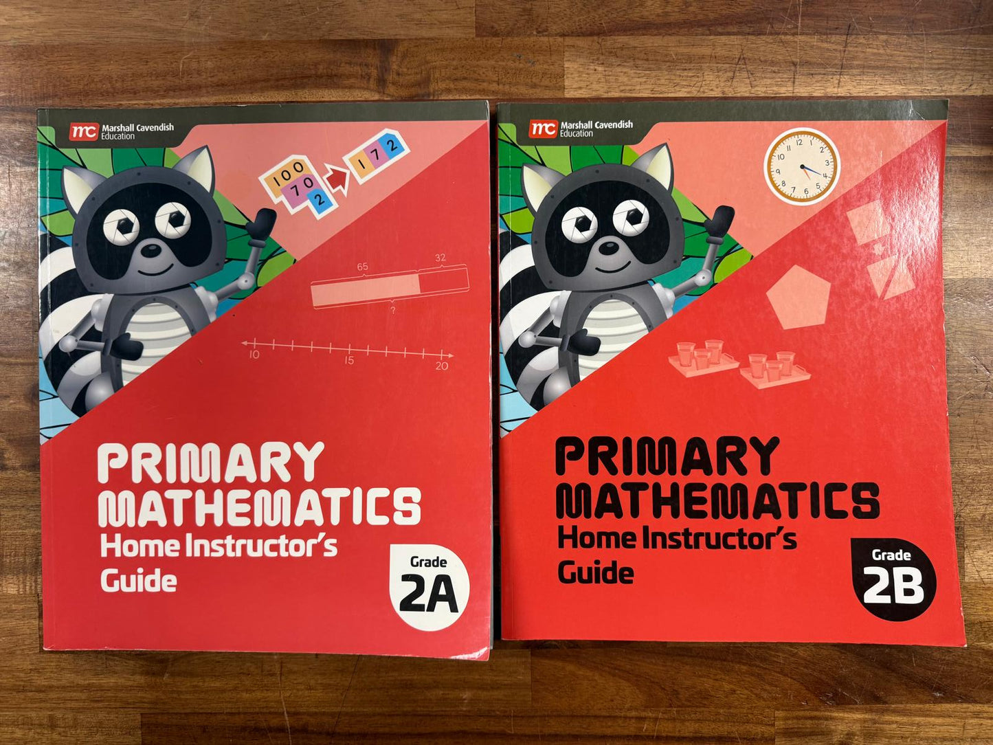 Primary Mathematics Home Instructor Guide 2A & 2B (VG)