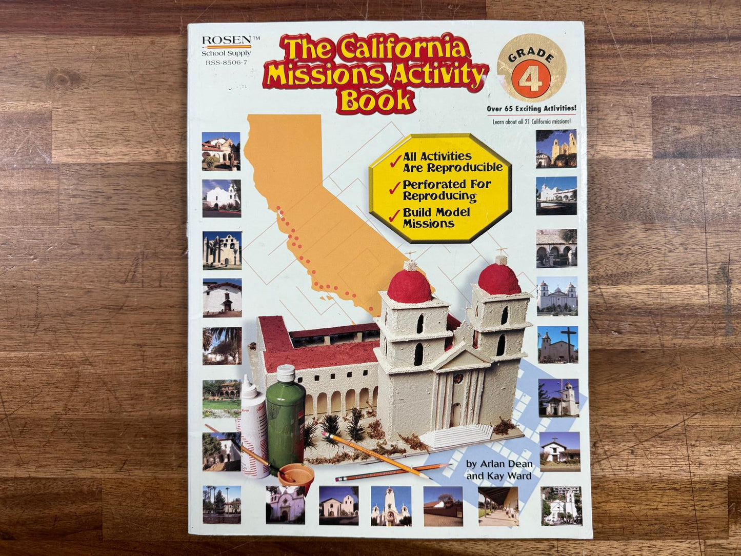 The California Mission Activity Book - Kay Ward (Good)