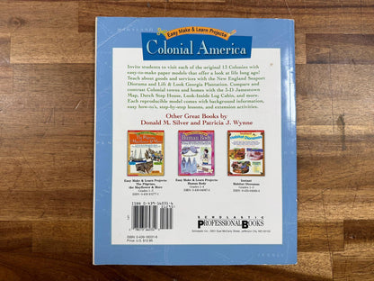 Easy Make & Learn Projects Colonial America Gr 3-5 (Good)