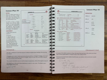 Latina Christiana II Intro to Christian Latin 3rd Ed SET (Good)