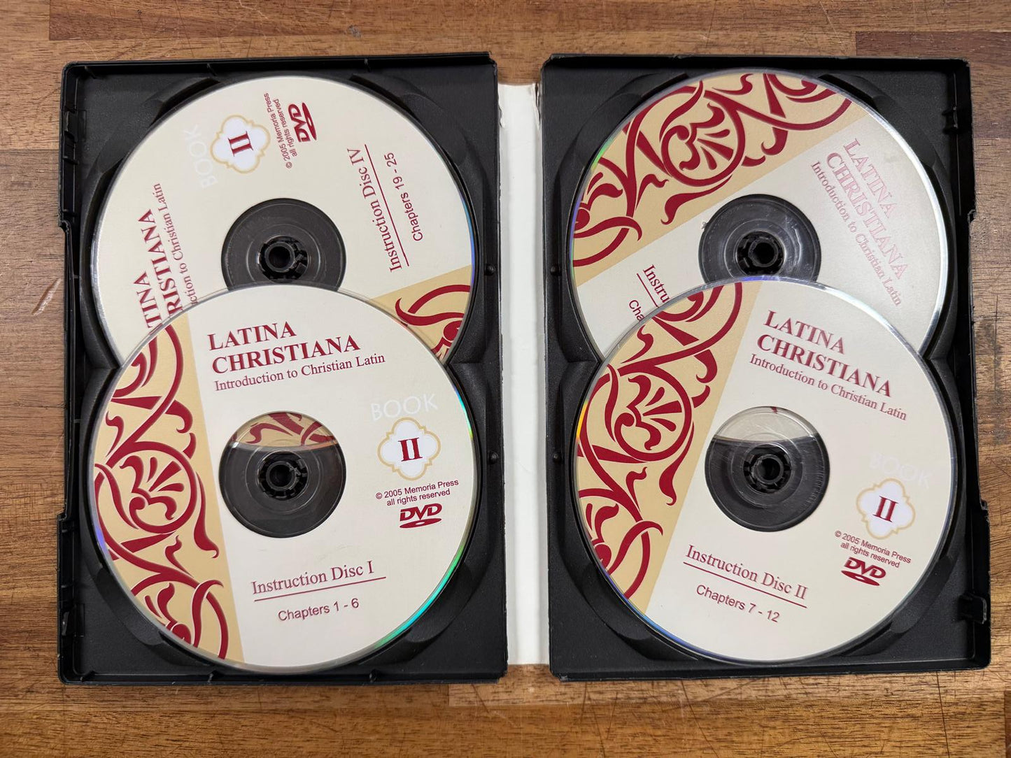 Latina Christiana II Intro to Christian Latin 3rd Ed SET (Good)