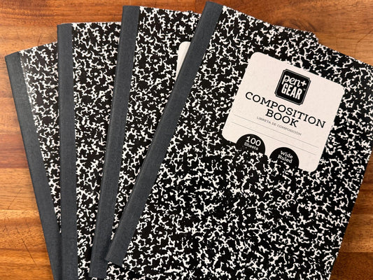 Pen + Gear Composition Book - 100 Sheets - College Ruled (Qty - 4)