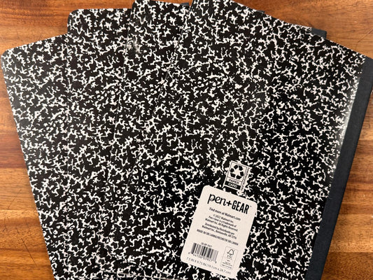 Pen + Gear Composition Book - 100 Sheets - College Ruled (Qty - 4)