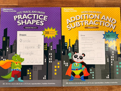 The Clever Factory Early Math LOT of 2