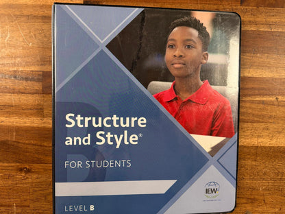 IEW Structure and Style for Students Level B