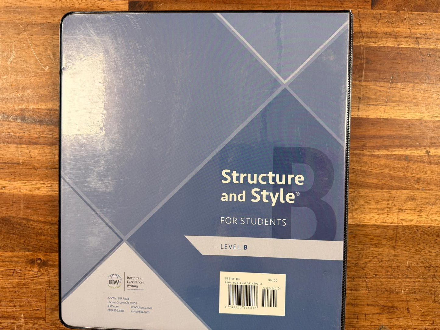 IEW Structure and Style for Students Level B