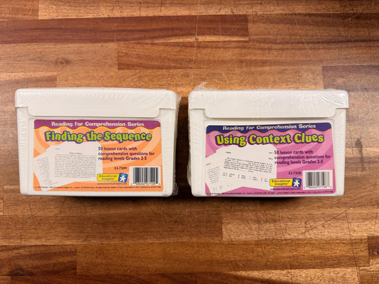 Educational Insights Lesson Cards - Context Clues & Sequence