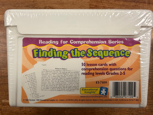 Educational Insights Lesson Cards - Context Clues & Sequence