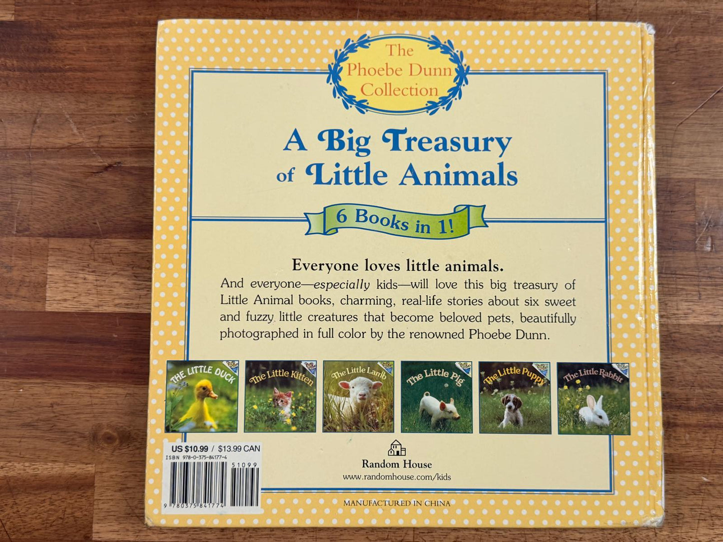 A Big Treasury of Little Animals by Phoebe Dunn