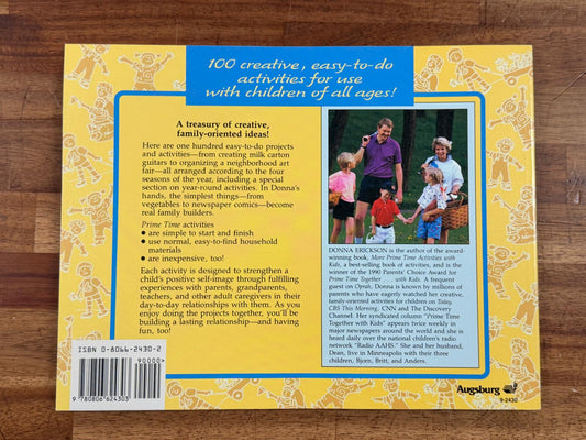 Prime Time Together With Kids - Creative Ideas, Activities...