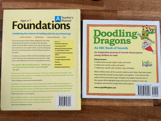Logic of English Foundations Level A TM and Doodling Dragons