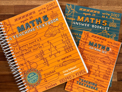 Teaching Textbooks Math 5 SET - Textbook, AnswrKy, CD