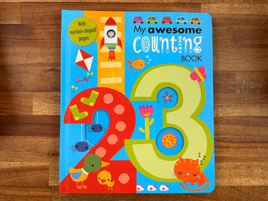 My Awesome Counting Book with Number-Shaped Pages