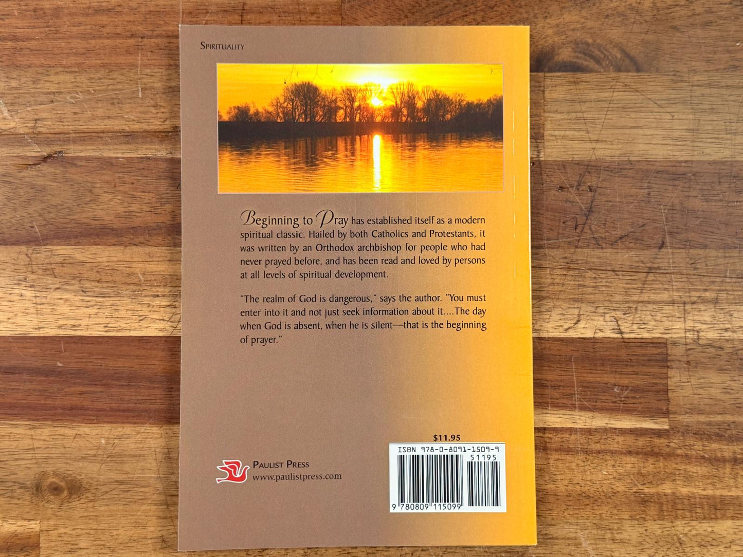 Beginning to Pray by Anthony Bloom