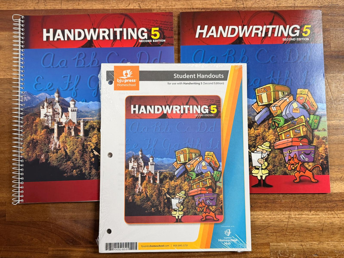 BJU Reading 5 LOT of 3-Text, Activities, Handouts (3rd Ed)