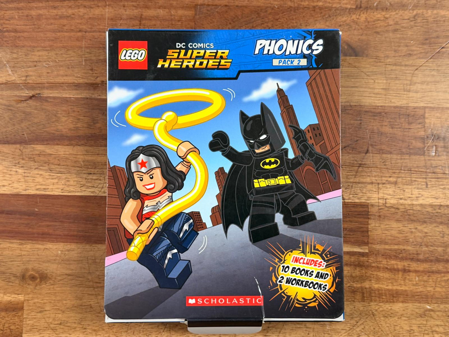 Scholastic DC Comics Super Hero Lego Phonics - Pack 2