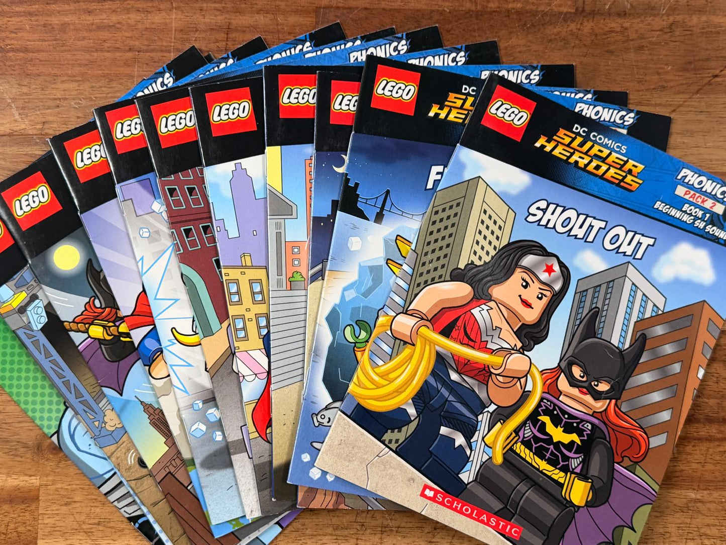 Scholastic DC Comics Super Hero Lego Phonics - Pack 2