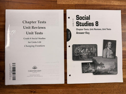 CLE Social Studies 8 LOT of 5 Teacher Guide Bundle (VG)