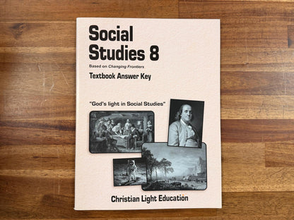 CLE Social Studies 8 LOT of 5 Teacher Guide Bundle (VG)