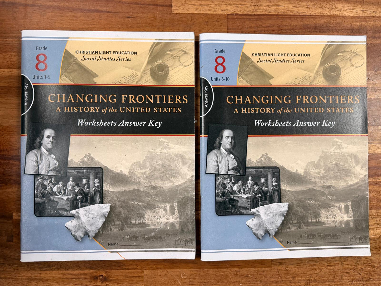 CLE Social Studies 8 LOT of 5 Teacher Guide Bundle (VG)