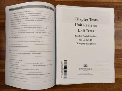 CLE Social Studies 8 LOT of 5 Teacher Guide Bundle